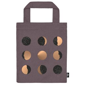 BOLSA DE TELA PARA LIBRO FASES LUNARES