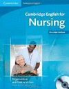 CAMBRIDGE ENGLISH FOR NURSING PRE-INTERMEDIATE + CD