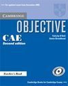 OBJECTIVE CAE TEACHER S BOOK 2ND EDITION