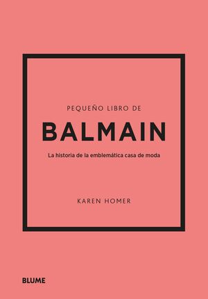 PEQUEÑO LIBRO DE BALMAIN