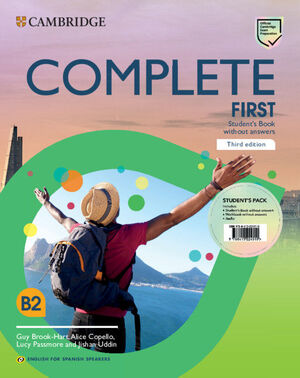 COMPLETE FIRST STUDENTS PACK (STUDENTS BOOK WITHOUT ANSWERS AND WORKBOOK WITHOUT