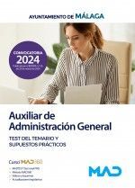 AUXILIAR DE ADMINISTRACIÓN GENERAL DEL AYUNTAMIENTO DE MÁLAGA. TEST DEL TEMARIO