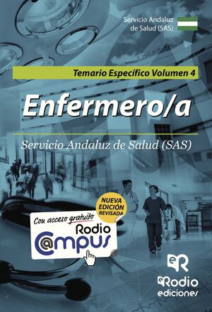 ENFERMERO/A DEL SAS. TEMARIO ESPECÍFICO. VOL. 4