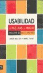 USABILIDAD PAGINAS INICIO ANALISIS 50 SITOS WEB