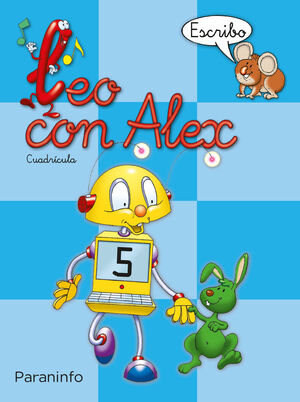 LEO CON ÁLEX 5. ESCRIBO. CUADRÍCULA