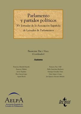 PARLAMENTO Y PARTIDOS POLÍTICOS