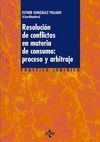 RESOLUCIÓN DE CONFLICTOS EN MATERIA DE CONSUMO