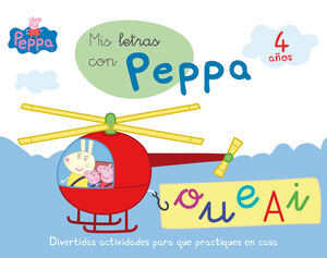 PEPPA PIG. MIS LETRAS 4 AÑOS