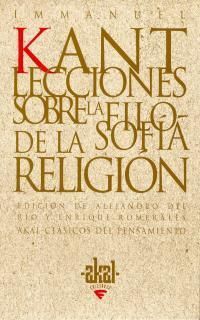 LECCIONES SOBRE LA FILOSOFÍA DE LA RELIGIÓN