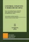 CONTROL CONJUNTO Y DERECHO DE OPAS