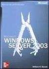 MICROSOFT WINDOWS SERVER 2003. MANUAL DEL ADMINISTRADOR