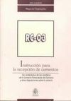 RC-03. INSTRUCCIÓN PARA LA RECEPCIÓN DE CEMENTOS