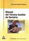 MANUAL DEL TÉCNICO AUXILIAR DE GERIATRÍA