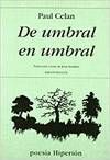 DE UMBRAL EN UMBRAL