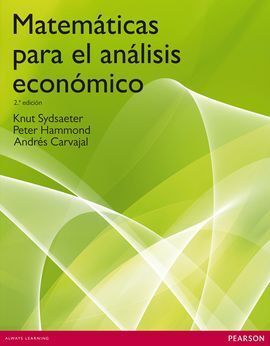 MATEMÁTICAS PARA EL ANÁLISIS ECONÓMICO