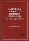 EJECUCION SENTENCIAS MAT.MATRIMONIAL 7ªED