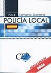 TEMARIO VOL. I POLICÍA LOCAL