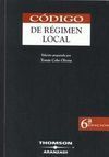 CODIGO DE RÉGIMEN LOCAL