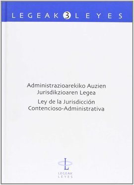 ADMINISTRAZIOAREKIKO AUZIEN/LEY JURISDICCION CONT.ADTVA