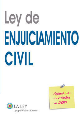 LEY DE ENJUICIAMIENTO CIVIL 2012