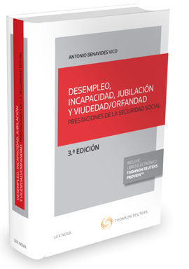 DESEMPLEO, INCAPACIDAD, JUBILACIÓN Y VIUDEDAD/ORFANDAD (PAPEL + E-BOOK)