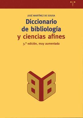 DICCIONARIO DE BIBLIOLOGÍA Y CIENCIAS AFINES