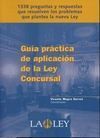 GUÍA PRÁCTICA DE APLICACIÓN DE LA LEY CONCURSAL