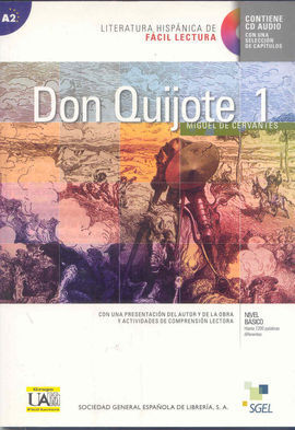 DON QUIJOTE DE LA MANCHA 1. NIVEL BÁSICO + CD