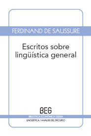 ESCRITOS SOBRE LINGÜÍSTICA GENERAL