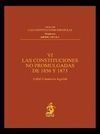 LAS CONSTITUCIONES NO PROMULGADAS DE 1856 Y 1873