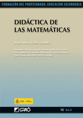 DIDACTICA DE LAS MATEMATICAS 12 (VOL.II)