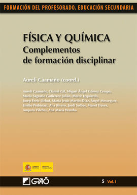 FÍSICA Y QUÍMICA. COMPLEMENTOS DE FORMACIÓN DISCIPLINAR