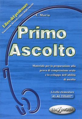 PRIMO ASCOLTO  - LIBRO DEL PROFESSORE.