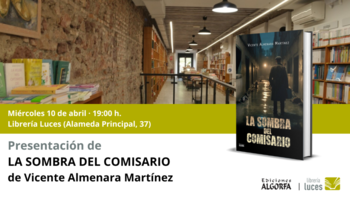 Presentación de 'La sombra del comisario'