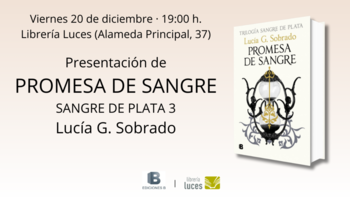 Presentación de ‘Promesa de sangre’, de Lucía G. Sobrado